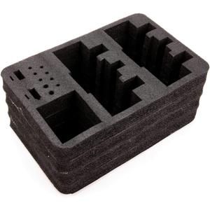 Spektrum Stand Up TX Case Optional Dual TX Foam Set , Black