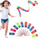 JOYIN 10 Pcs Ribbon Dancing Wands Party Favors Set, Dance Ribbon Gymnastics Ribbon Wand, Princess Birthday Party Favors for Kids, Carnival Prizes, School Goody Bag Stuffers