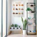 2026 Dessert Calendar Tapestry, 70x100cm Sweet Food Wall Hanging, Aesthetic Home Decor with Hook & 2 Pcs 3M Adhesive Dots for Bedroom Kitchen (Dessert)