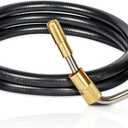 GasSaf 5 FT Propane Adapter Hose with Griddle Regulator, Griddle Gas Conversion Kit for Blackstone 17, 22 Tabletop Griddles and Blue Rhino Razor Griddle