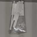 POVETIRE Headband Holder Stand Storage for Baby, 3 Tier Wooden Bow Organizer for Girls Hair Bows, Infant Hair Accessories Rack Display for Nursery Decor (White)