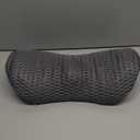 Lumbar Support Pillow for Office Chair, Memory Foam Lumbar Pillow for Lower Back Pain Relief (Grey)