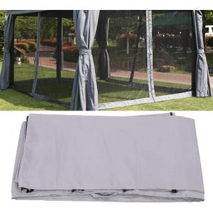 Fabater Canopy Sidewalls, UV50+ Shade Fabric Sunshade Cloth Privacy Screen, Replacement Instant Canopy Tent Sidewalls Water Proof for Patio Garden Pergola, No Frame or Top, 1 Pack (3 * 3 Meter)