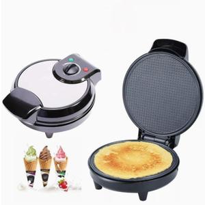 Waffle Cone Maker Machine with Browning Control, 1200W Electric Non-Stick adjustable temperature Waffler for Home Parties, Non-Stick Design for DIY Treats