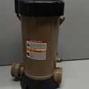 HYDROTOOLS By SWIMLINE 8750 Super Premium In-Line Automatic Chlorine Feeder Chlorinator Adjustable Output 9.0 Lbs Capacity | Universal Compatibility | Above Ground & Inground Swimming Pool Bromine