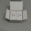 Kasa Smart Plug Ultra Mini 15A, Smart Home Wi-Fi Outlet Works with Alexa, Google Home & IFTTT, No Hub Required, UL Certified, 2.4G WiFi Only, 2 Count (Pack of 1)(EP10P2), White