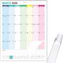 2026-2027 Wall Calendar - Wall Calendar 2026-2027 from Jan 2026 to Jun 2027, 22" x 17", Extra Large Calendar with Thick Paper, Large Ruled Blocks