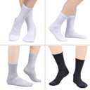 YUEDGE Women's Training Athletic Cushioned Crew Socks Moisture Wicking Cotton Womens Socks Padded Boot Socks For Women (9-11)