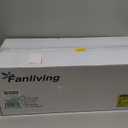 52 Inch 6 Speed High CFM Quiet DC Motor Modern Ceiling Fan with Lights Remote Control, 3 Blade White Gold Indoor Bedroom Living Room Ceiling Fan