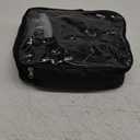 [Premium] 5'x7' Heavy Duty Cargo Net Stretches to 10' x 14', Extra Thick 10mm Cord Bungee Cargo Netting for Pickup Truck Bed, Roof Rack Net & 12 PCS Steel Carabiners