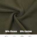 CHICME Women Built-in Bra Tank Tops Sleeveless Casual Shirts Racerback Ribbed Fitted Tank Tops (Brown, XL)