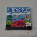 DITTY BIRD Touch & Feel Colors Edition Musical Books | Fun Montessori Toys & Learning Resources | Sensory Toys for Kids | Interactive Toddler Books for 1 Year Old to 3 Year Olds | Sturdy Baby Book