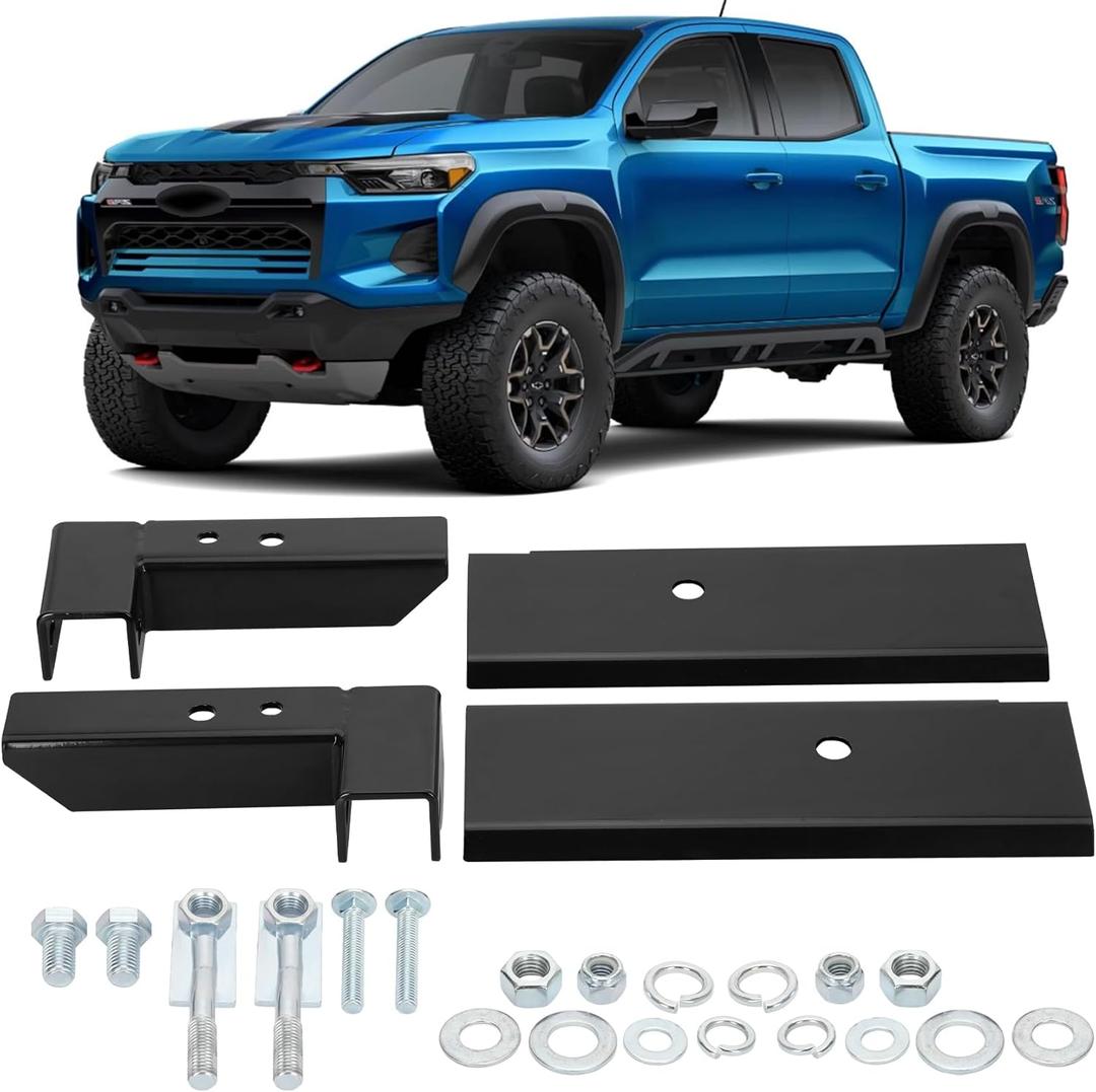 30124 Heavy-Duty Safety Rack Kit Compatible With 2020-2025 Chevy/Silverado/GMC/Sierra 2500 3500 Standard Bed,Black,Rack Truck Bed Mounting Kit