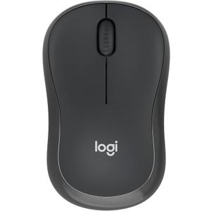 Logitech M240 Silent Bluetooth Mouse, Wireless, Compact, Portable, Smooth Tracking, 18-Month Battery, for Windows, macOS, ChromeOS, Compatible with PC, Mac, Laptop, Tablets - Graphite (One Size)