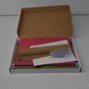 25 Blue Summit Supplies Legal Size Hanging File Folders - Assorted Colors, 2" Expansion, Legal Hanging File Folders for Filing Cabinet, 9.5" x 14.75", 11PT Paper Stock with Tabs and Inserts Included