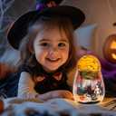 FYHMDC Halloween Light-Up Terrarium Kit for Kids - LED Night Light Birthday Gift for Boys Ages 4 5 6 7 8-12 Year Old - Halloween Toys DIY Arts and Crafts Kit for Kids - Best Presents for Boys