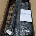 Ulif U8 Mini Laundry Room Storage Organizer, Over the Washer and Dryer Storage Shelves for Laundry Organization, 29.5W x 17.3D x 76.2H, Suit Washing Machine Width within 27.1, Hold 304 lb, Black