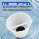 Skimmer Basket for Inground Pools Compatible with Hayward B-152 Skimmer Basket, Swimming Pool Filter Basket Replacement for Hayward SPX1082CA, SP1082, SP1083, SP1084, SP1085,