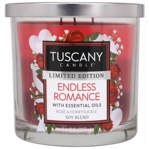 Tuscany Valentines® Limited Edition Endless Romance Scented Triple Pour Jar Candle