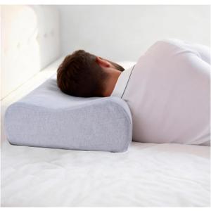 Natural Latex Pillows for Adults, Thick Cervical Neck Contour Sleeping Pillow for Side Back Sleeper, Ergonomic Orthopedic High Pillow for Neck Shoulder Pain Relief(Thick-4.7/5.5inches)