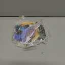 HUYIENO 5PCS Vivid Metal Birds Fence Decor Color Painted Outdoor Garden Natural Bird 2D Sculptures for Outdoor Fences, Patio, Garden and Bird Lovers