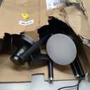 36W LED Tree Floor Lamp, Modern Dimmable Standing Lamp with Remote & Touch Control, 4 Color Temperatures, 3 Rotatable LED Light Floor Lamps for Living Room, Bedroom, Office (Black)