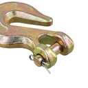 4 Pack 1/2 Inch Clevis Grab Hooks, Grade 70 Forged Alloy Steel Grab Hook Heavy Duty Chain Hook for Trailer, Truck, Winch, Rigging, 10361 LBS Capacity