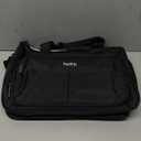 Carry on Duffel Bag Foldable Duffle Bags for Travel, Under Seat Personal Item Bags for Airplanes, Weekender Overnight Mens Travel Tote Bag for Women Small Softside Carry on Luggage (Black) Size: Carry-on 16.5-Inch