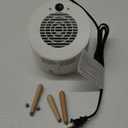 Gaiatop Space Heater, Cute and Powerful, 1000W Small Electric Heaters for Indoor Use, 3 Modes PTC Ceramic Fast Heating, Overheating & 45 Tip-Over Protection, Portable for Home Office White