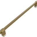 Adjustable Shower Door Handle, 304 Stainless Steel Pull Bar, Replacement Shower Handle, Fits Hole Diameter ≥8mm, Modern Towel Bar & Grab Rail for Bathroom - Brushed Gold (1 Handle Only)