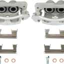 PAROD Front/Rear Brake Caliper Fit for Cadillac Escalade ESV EXT, Chevy Astro Avalanche Express Silverado Suburban 1500 2500 Tahoe, GMC Safari Savana Sierra Yukon XL1500 2500, Hummer #18B4729 18B4728