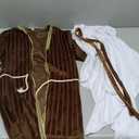 fun shack Boys Shepherd Costume for Kids, Joseph Costume for Boys, Shepherd Boy Outfit, Nativity Dress-Up (Large, Brown)