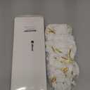 Glitinsel 24 Pcs White Velvet Bows Christmas Tree Ornaments Valentines Day Bows Decoration for Garland Home Coquette Wedding Decor (5 x 7 Inch,Width of 5/8")