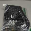 WOOSEA Women's Scoop Neck Sleeveless Split Bodycon Mermaid Evening Cocktail Long Dress (Medium, Black)