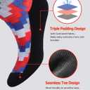 Diabetic Socks for Women & Men Extra Wide, Over The Calf Non Binding Lymphedema Neuropathy Swollen Feet for Women Men