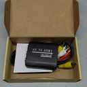 RCA to HDMI Converter,AV to HDMI for Xbox,PS One,PS2,PS3,N64,Wii,VCR,VHS,STB,Blue-Ray DVD Players,TV, Support 720p,1080p
