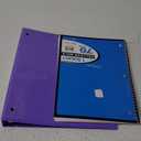 Spiral Notebooks - Wide Ruled, 70 Sheets
And Binder
