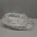 Chilled Ice Serving Tray, 15.1" Ice Chilled Party Platter, 3 Layers Veggie Platter with Lid, Stackable Appetizer Party with 4 Compartments for Shrimp, Fruits, Veggies