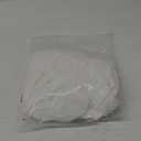 patdrea Vintage Ruffle Tablecloth for Round Tables, Farmhouse Embroidered Cotton White Lace Table Cloth Cover Decor for Dining Room Wedding Banquet Thanksgiving Christmas, Diameter 51"