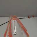 35.5inch Drain Clog Remover(1pcs), 25inch Drain Snake Hair Remover(6pcs)  Cleaning Brush(2pcs), Hair Catcher Drain Auger Cleaner Tool Set For Toilet, Kitchen Sink, Bathroom Tub, Sewer, 9 Pack