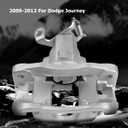 cciyu Rear Left & Right Brake Calipers Assembly w/Bracket 18B5177 18B5176 2009 2010 2011 2012 For Dodge For Journey