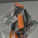 BFONS Ice Scrapers for Car Windshield, 2in1 Snow Scraper and Snow Brush for Car SUV Truck, Car Ice Windshield Scraper for Ice and Snow with 360° Pivoting Brush and Ergonomic Foam Grip Orange