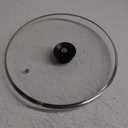 12 Inch Glass Lid for Frying Pan, Pan Lid, Skillet, Pot Cover, Compatible with Lodge Cast Iron Skillet -12" Pan Lids with Heat-Resistant Handle, Clear