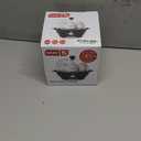 Dash Rapid Egg Cooker - Boiler, Poacher & Steamer - Includes Measuring & Recipe Guide - Dishwasher Safe - BPA Free - Holds 7 Eggs, Black