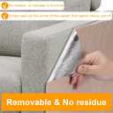 Cat Scratching Mat, Self-Adhesive Cat Scratch Furniture Protector, Trimmable DIY Cat Wall Climbing Carpet, Cat Couch Protector, Cat Scratching Pad Replacement (Khaki, 78.7"x15.8")