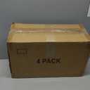 Makeup Organizer Storage with 16 Drawers, 4 Pcs Desktop Office Supplies, Desk Organizers, Clear Accessories, Dustproof Storage Drawer and for Make Up, Jewelry, Pen, Stationary