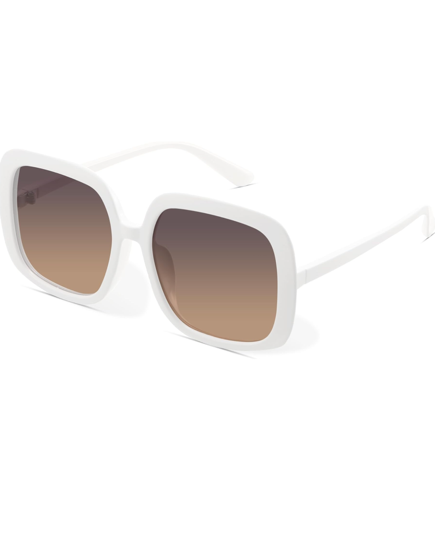 miyya Oversized Polarized Sunglasses Women, Trendy Retro Sun Glasses for Women 2025, Oversized Shades