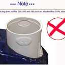 2 Pack Zippered Bag Replacement Fits for Polaris 360, 380 Pool Cleaner All Purpose Filter Bag for Polaris Filter Bag