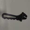 Adjustable AN Wrench 3AN-16AN - Lightweight Aerospace Aluminum, Black Anodized Finish for AN Hose & Fuel Line Fittings (Non-Scratch Jaw)