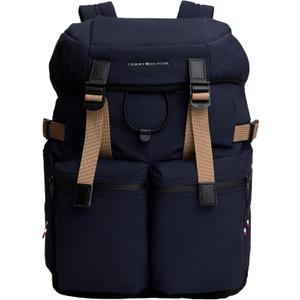 Tommy Hilfiger Mens Travel Flap Backpack,SPACE BLUE One Size (Blue)